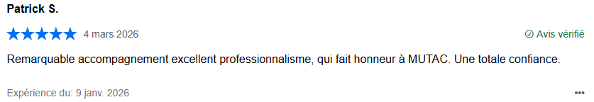 Avis d'un adhérent MUTAC